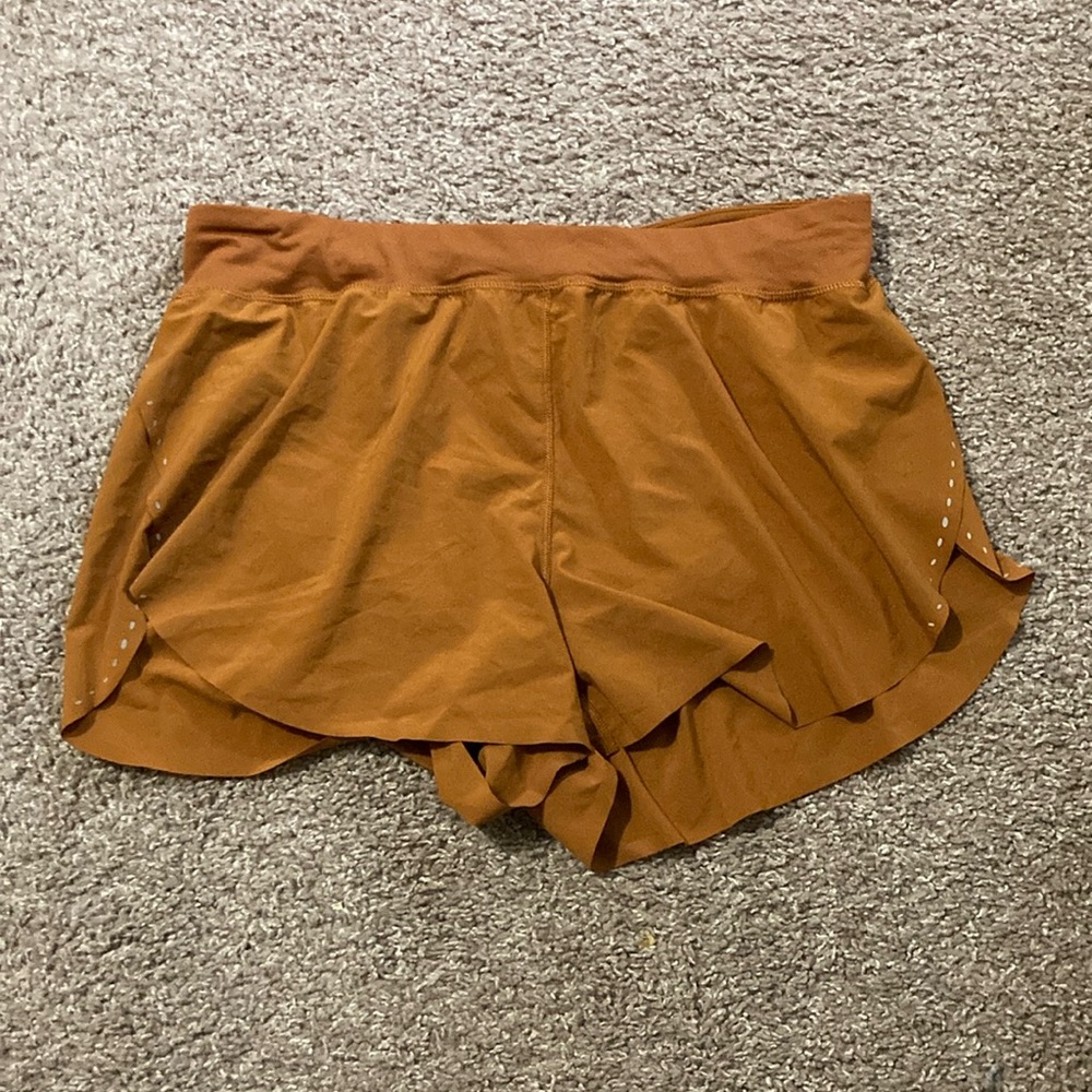 Lululemon Athletica Brown Athletic Shorts Lightweight Design
